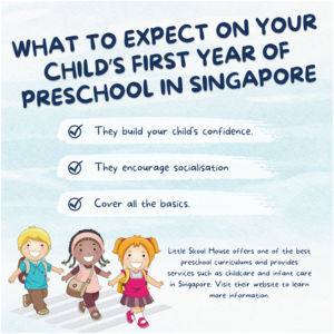 What To Expect on Your Child’s First Year of Preschool in Singapore